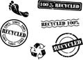 Recycled Rubber Stamps