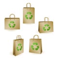 Recycled shopping bags