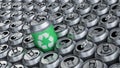 Recycling aluminum cans