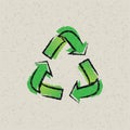 Recycling background Royalty Free Stock Photo