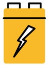 Recycling battery, icon