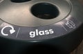 Recycling Bin - Glass Royalty Free Stock Photo