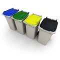 Recycling bins