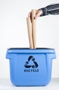 Recycling box Royalty Free Stock Photo