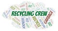 Recycling Crew word cloud