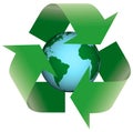 Recycling Earth 3D
