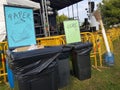 Recycling at festivals