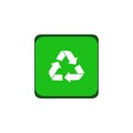 Recycling icon,illustration