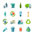 Recycling Icons Set