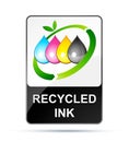 Recycling inkjet Royalty Free Stock Photo