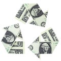Recycling Money Royalty Free Stock Photo