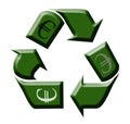 Recycling Money Royalty Free Stock Photo