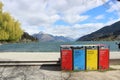 Recycling in New Zealand, dust bins, waste, rubbish