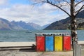 Recycling in New Zealand, dust bins, waste, rubbish