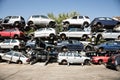 Recycling of old,used, wrecked cars. Dismantling for parts at scrap