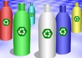 Recycling plastic bottles