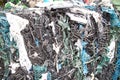 Recycling, plastic scrap Royalty Free Stock Photo