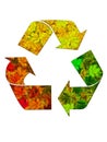 Recycling symbol 1 Royalty Free Stock Photo