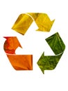 Recycling symbol 2 Royalty Free Stock Photo
