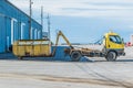 Recycling truck Royalty Free Stock Photo