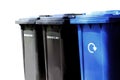 Recycling waste bins