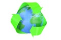 Recycling World Concept isolated