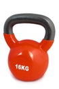 Red 16 kg lifting weight