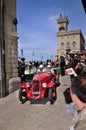 Red 1934 Fiat 508 Balilla in San Marino