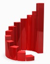 Red 3d graph