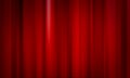 Red abstract background, bright, stripes, blurred, curtain, illustration