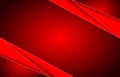 Red abstract background geometric layer for background vector.