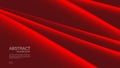 Red abstract background, polygon vector, Geometric vector, Minimal Texture, web background, red cover background design, flyer Royalty Free Stock Photo