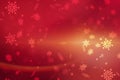 Red abstract background, snowflakes. Christmas background, Christmas