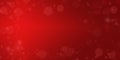 Red abstract blurred lights background. Festive holiday and Christmas backgrounds. Royalty Free Stock Photo