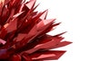 Red Abstract crystallized background