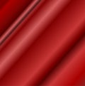 Red abstract gradient drapery wave illustration Royalty Free Stock Photo