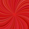Red abstract psychedelic striped vortex background design from swirling rays Royalty Free Stock Photo