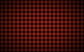 Red abstract squares background with metal hexagonal mesh. The look of stainless steel Royalty Free Stock Photo