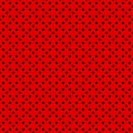 Red Background with Perforated Pattern Royalty Free Stock Photo