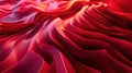 Red abstract Valentines Day background. Dynamic shapes composition Royalty Free Stock Photo