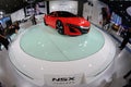 Red Acura NSX Concept Royalty Free Stock Photo