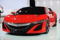 Red Acura NSX Concept Royalty Free Stock Photo