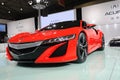 Red Acura NSX Concept Royalty Free Stock Photo
