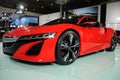 Red Acura NSX Concept Royalty Free Stock Photo