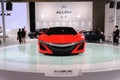 Red Acura NSX Concept front Royalty Free Stock Photo
