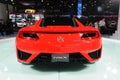 Red Acura NSX Concept rear Royalty Free Stock Photo