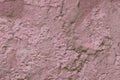 Red aged clay adobe background