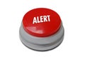Red Alert Button Royalty Free Stock Photo