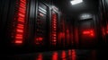 Red Alert, Server Room Security Royalty Free Stock Photo