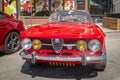 Red Alfaromeo car Royalty Free Stock Photo